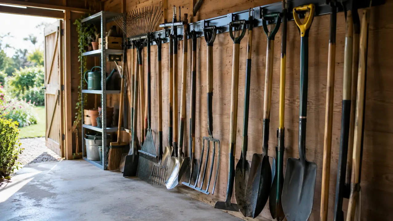 10 Reasons a Wall Rack Fixes Garden Tool Clutter