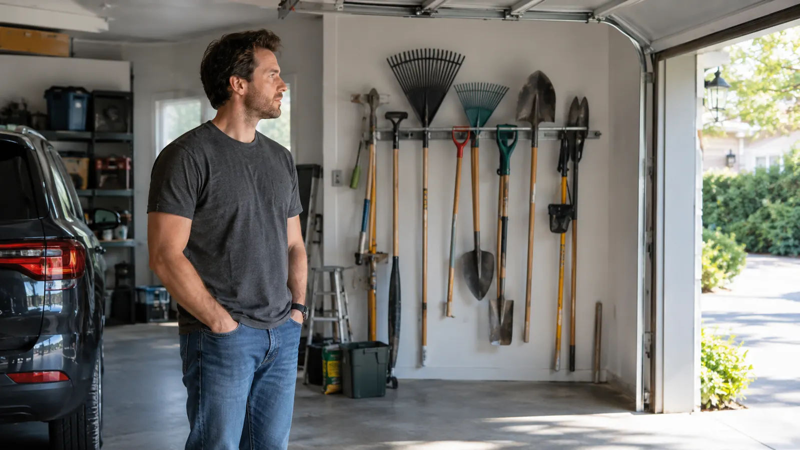 How the TVKB Wall-Mount Garden Tool Rack Cleared Out My Garage